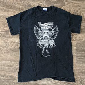 Size Small Tattoo Shop Black Cotton T Shirt Transcending Flesh